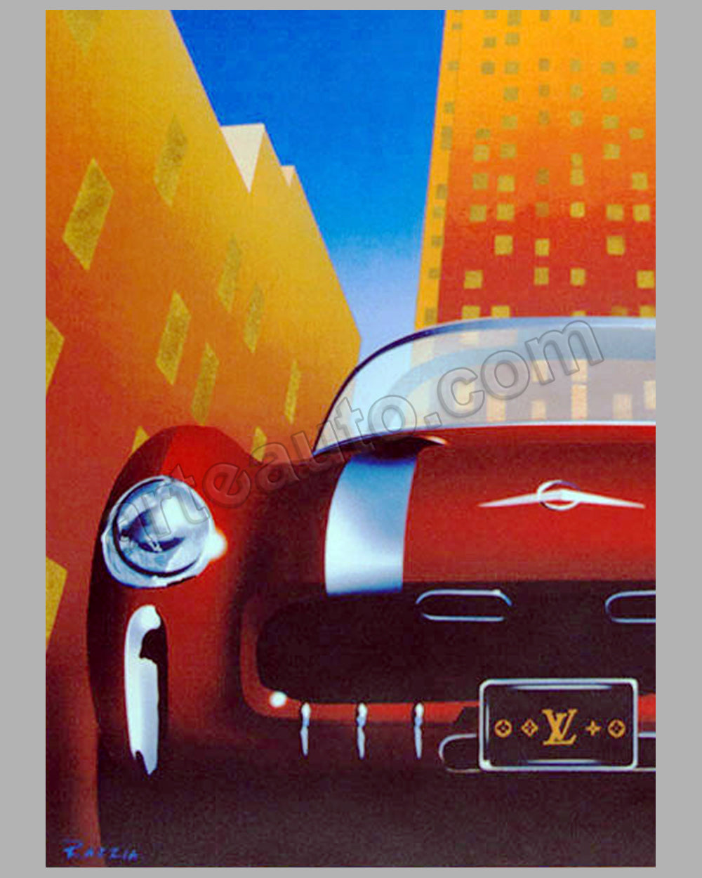 Louis Vuitton Acts 2004-2005-2006 large poster by Razzia - l'art et  l'automobile