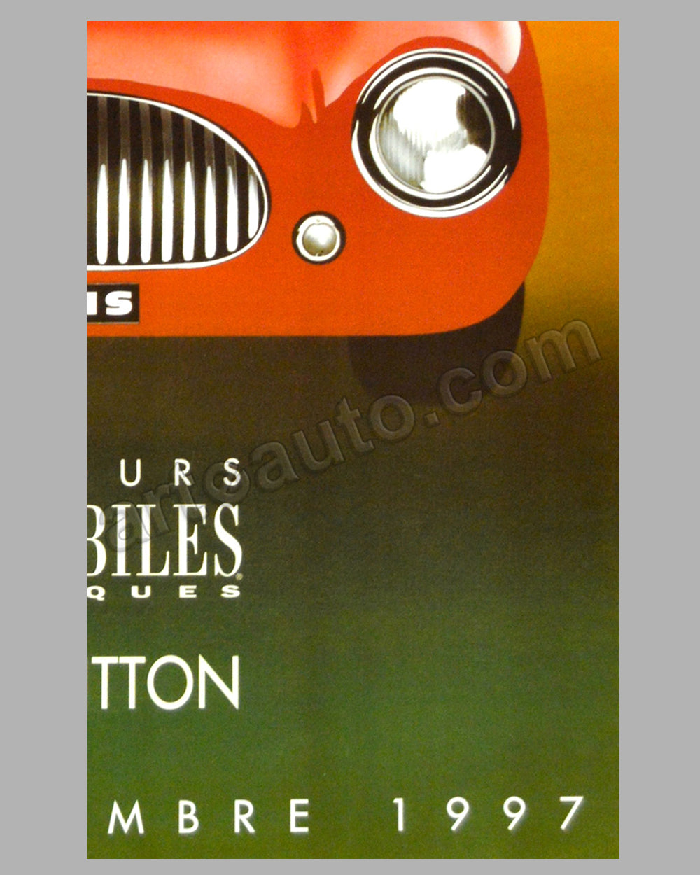 Louis Vuitton - Parc de Bagatelle Concours d’Elegance 1997 large poster by Razzia