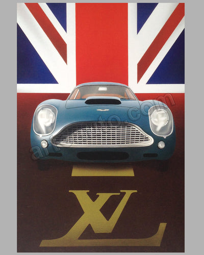 Louis Vuitton Classic 2004 Waddesdon Manor Concours d'Elegance U.K. large poster by Razzia