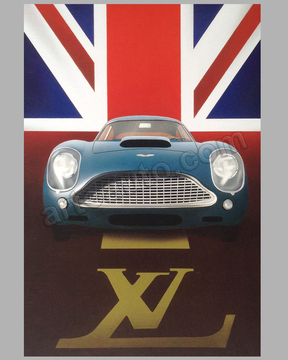 Louis Vuitton Classic 2004 Waddesdon Manor poster by Razzia - l 