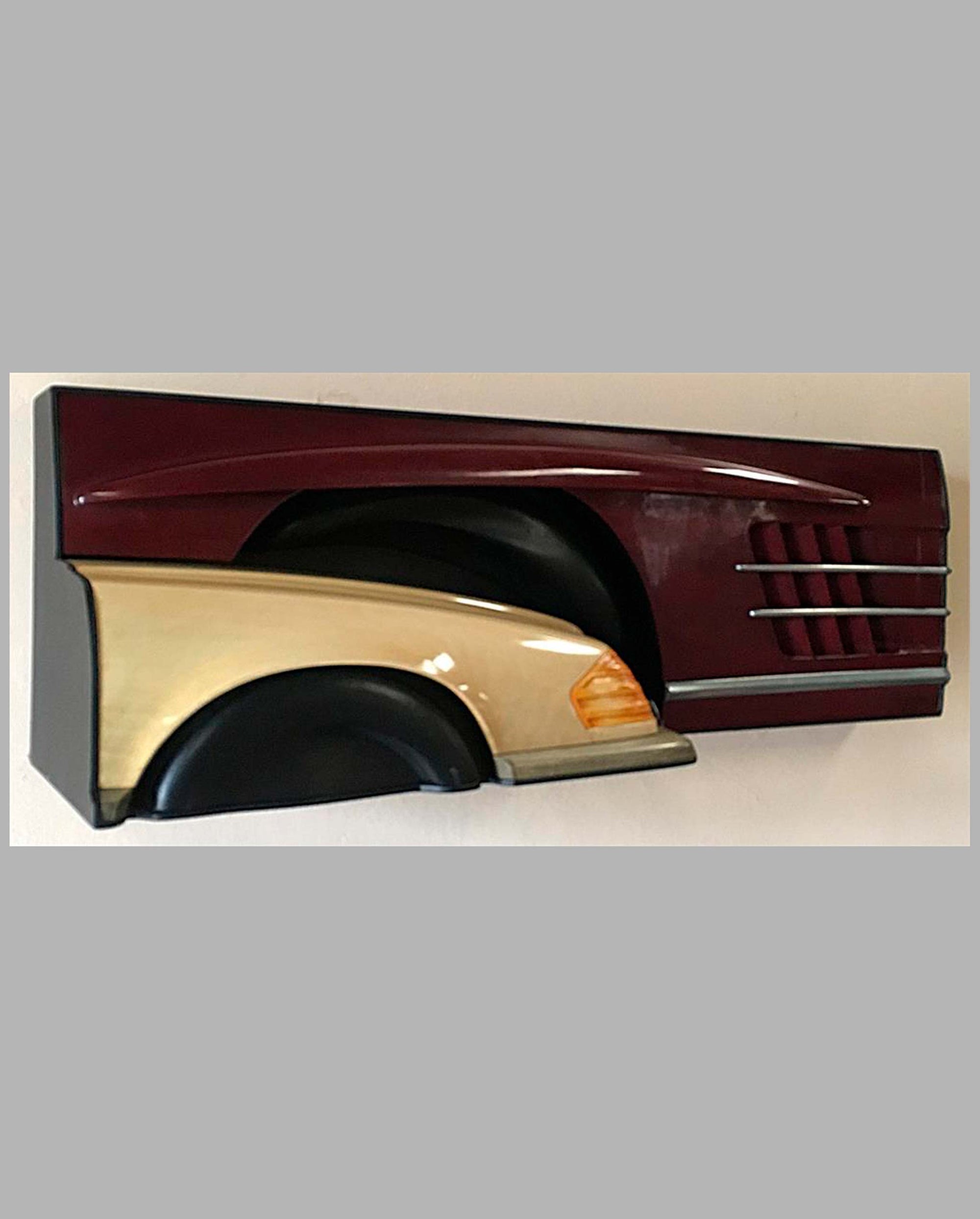 Mercedes wall hanging sculpture 1993 by Dennis Hoyt 3