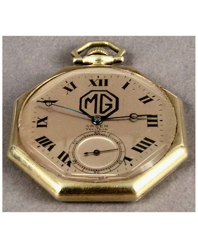 MG pocket watch by Gruen