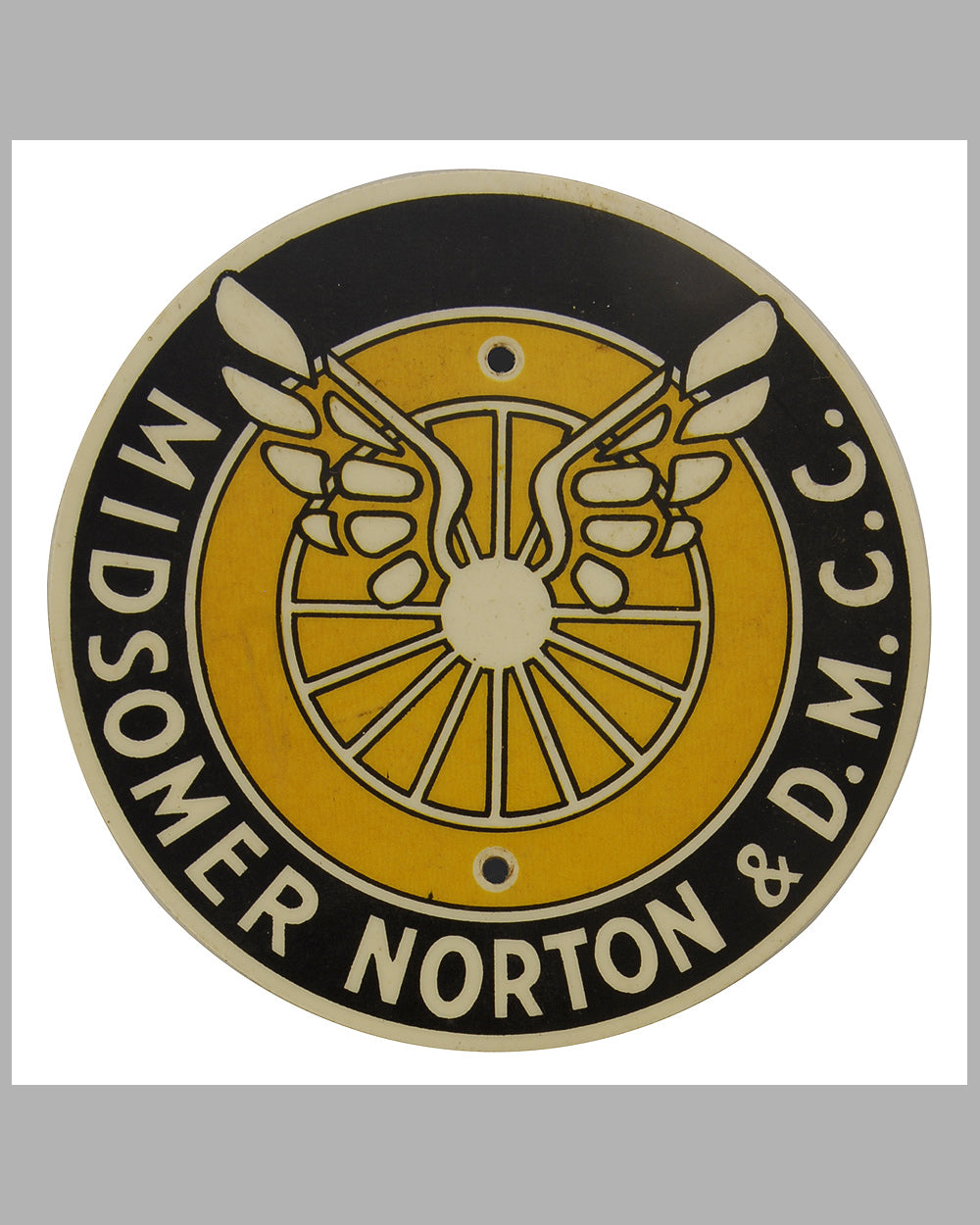 Midsomer Norton &amp; D.M.C.C. Member’s badge