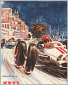 1963 Grand Prix of Monaco poster by Beligond 2