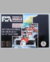 1990 Monaco GP Original Poster