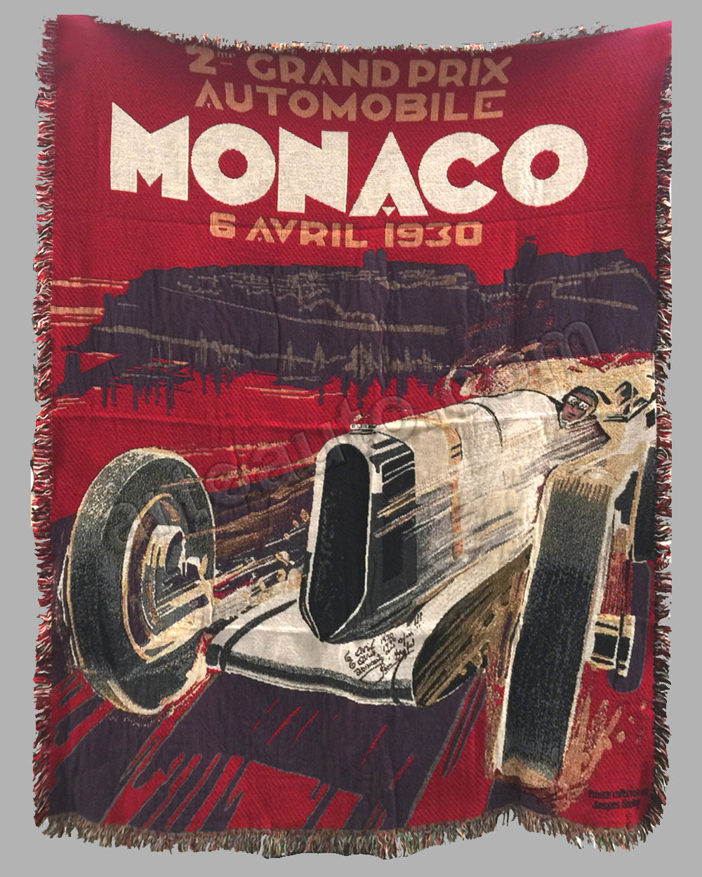 Grand Prix of Monaco 1930 large tapestry