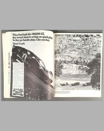 Monterey Grand Prix 1967 in Laguna Seca race program inside 2