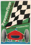 Gran Premio d’Italia at Monza 1960 large original event poster