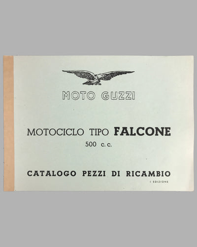 Moto Guzzi Tipo Falcone 500 c.c. instruction manual and parts catalog 7