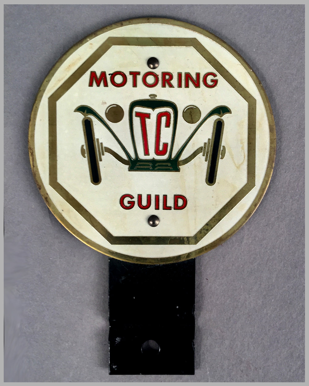 Motoring TC Guild bumper or bar badge