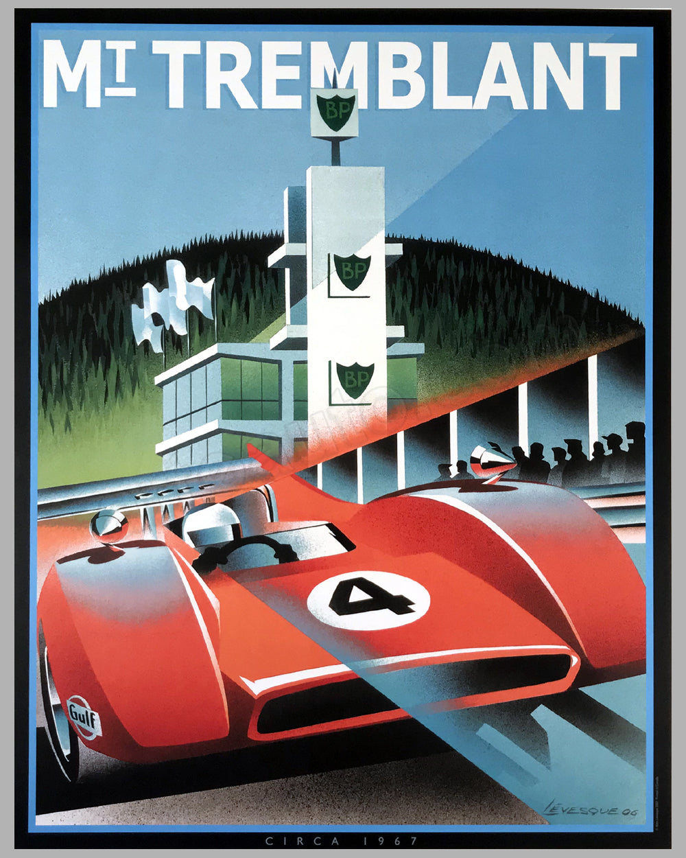 Mont Tremblant poster by Alain Lévesque