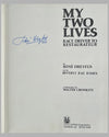 My Two Lives autographed book by Rene Dreyfus w/ Beverly Rae Kimes, 1st edition, 1983 2