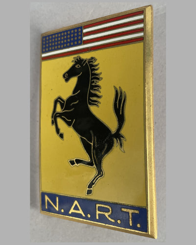 NART (North American Racing Team) original 1960 badge for the Chinetti Racing team 2