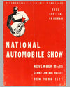 1938 New York National Automobile Show Program