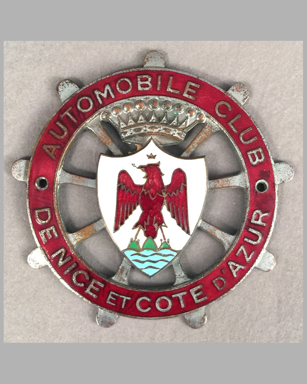 Automobile Club de Nice et Cote d&#39;Azur badge