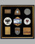 Collection of 9 pre-war German badges and plaques