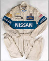 Nissan Racing Suit, Worn by Chip Robinson, 1989