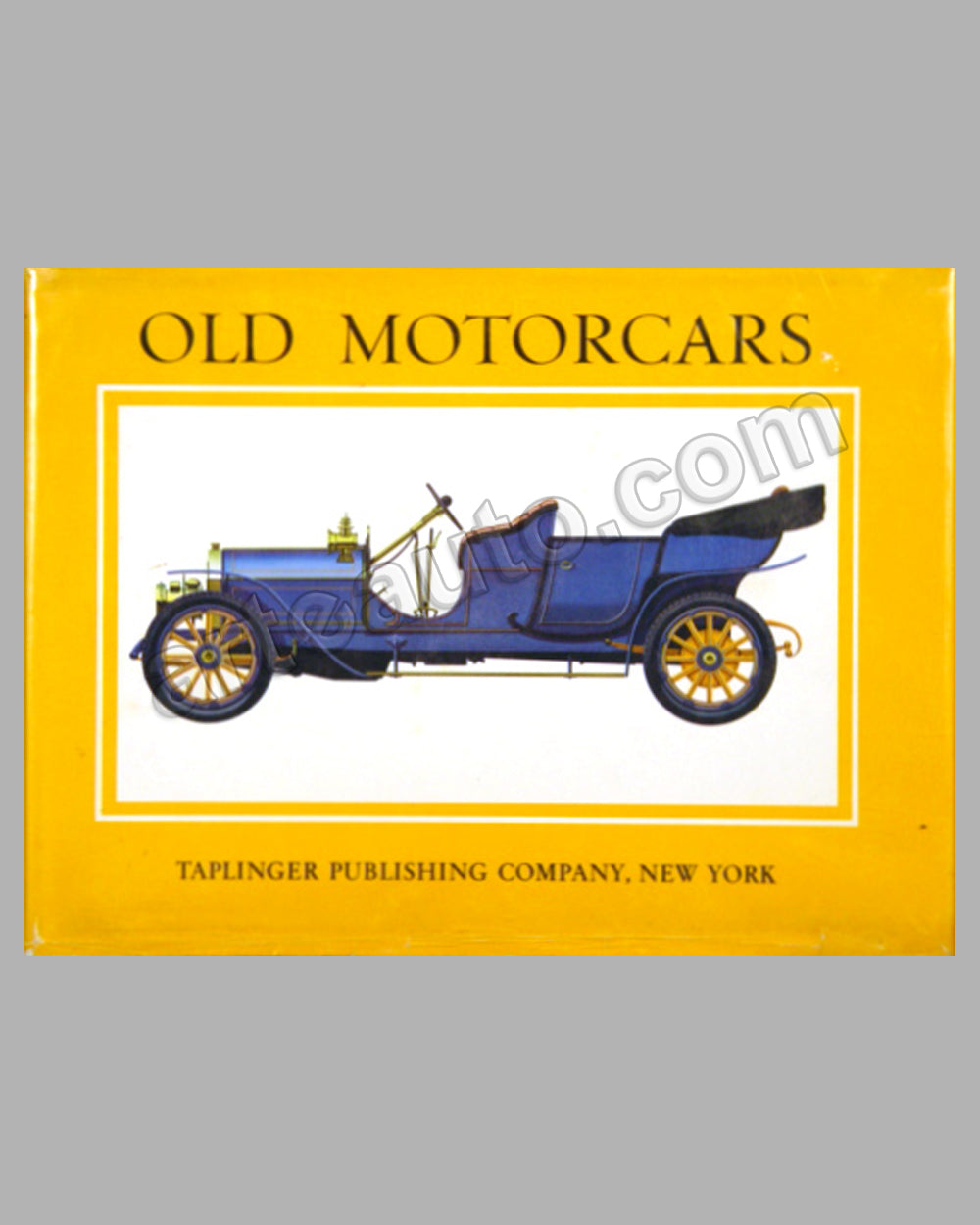 Old Motorcars large book