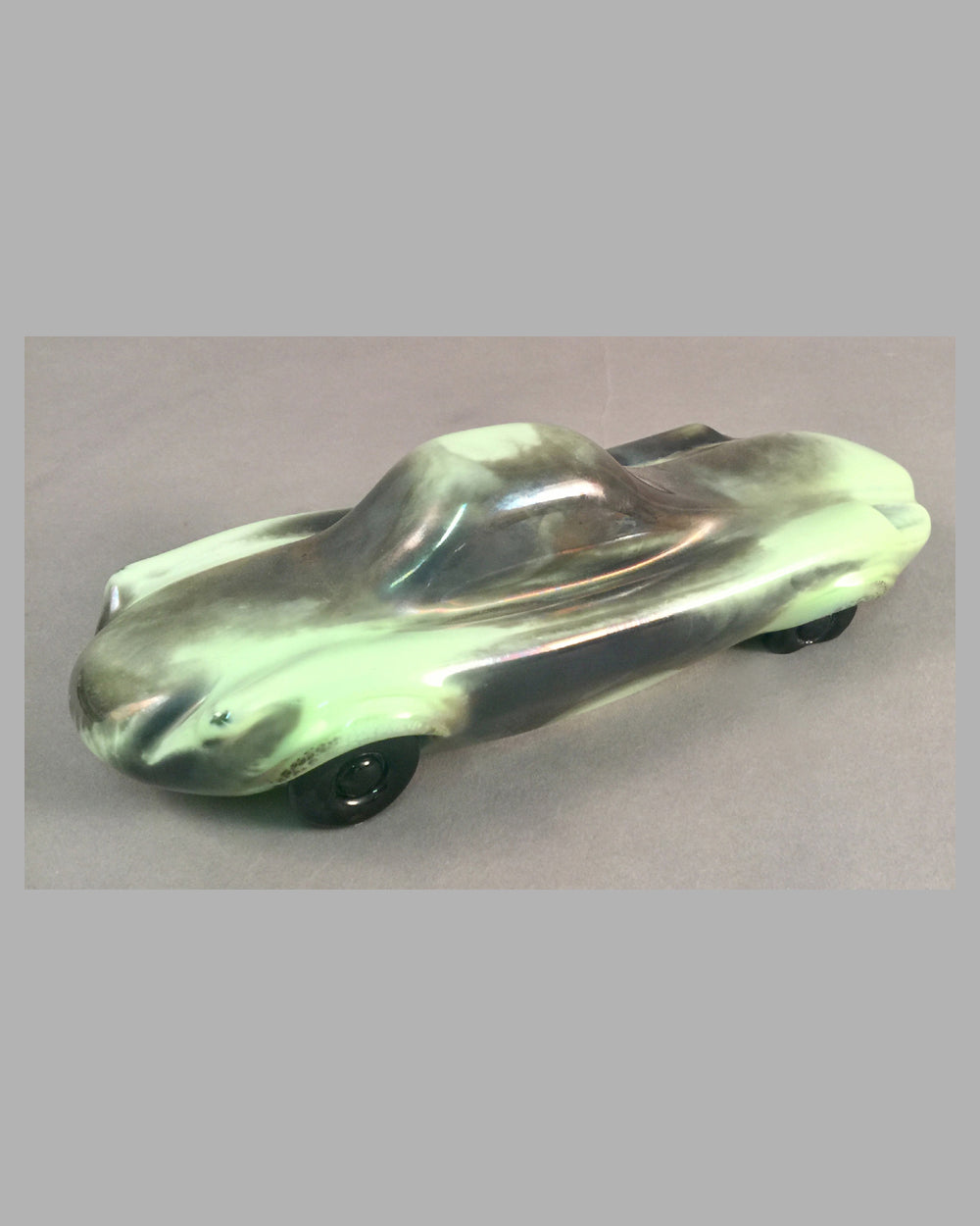 Glass car by Olle Brozen