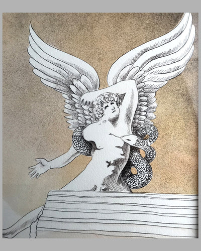 Omnia Vanitas lithograph by Alain Mirgalet 2