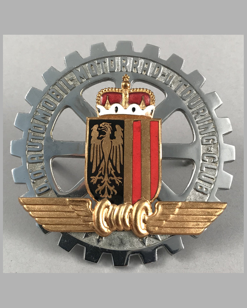 O.O. Automobil - Motorrad - u. Touring - Club (The Austrian Automobile,  Motorcycle and touring club) grill badge
