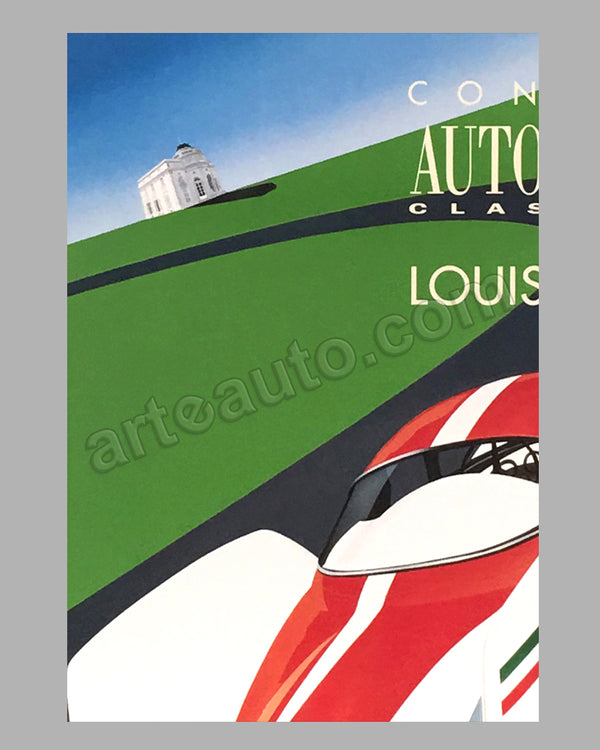 Concours Automobiles Classiques Avec Louis Vuitton ✓ – Poster Museum