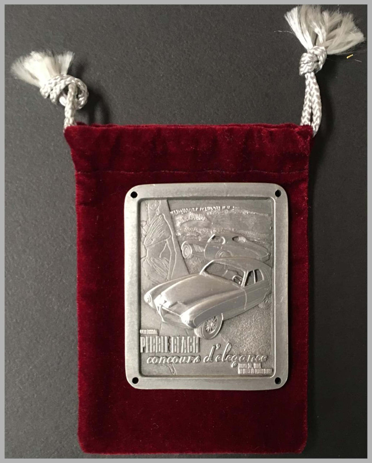 Pebble Beach Concours d’Elegance 1994 participant plaque