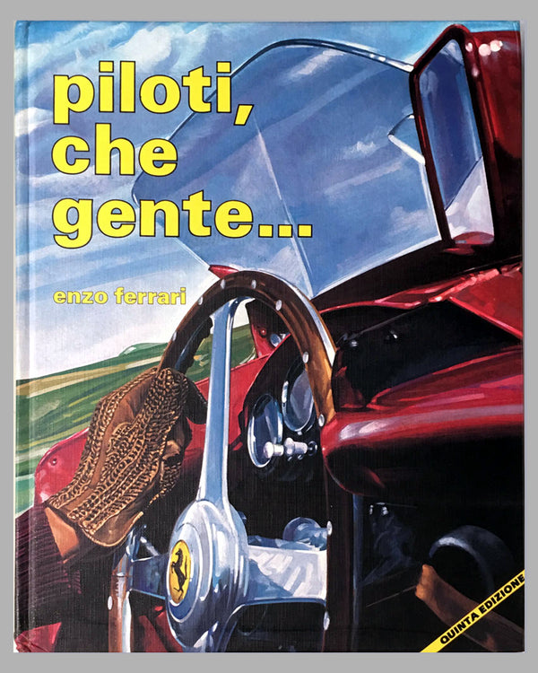 洋書 PILOTI CHE GENTE enzo ferrari フェラーリ - 洋書