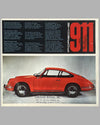 1965 Porsche 911 original factory brochure