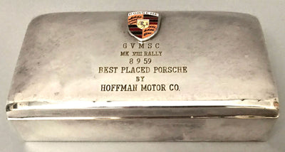 Porsche / Hoffman Motor Co., trophy cigarette case
