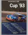 1993 Porsche Cup Porsche Victory Poster