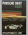 1991 24 Hours of Daytona Porsche Victory Poster