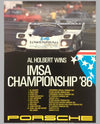 1986 IMSA Championship Victory Poster
