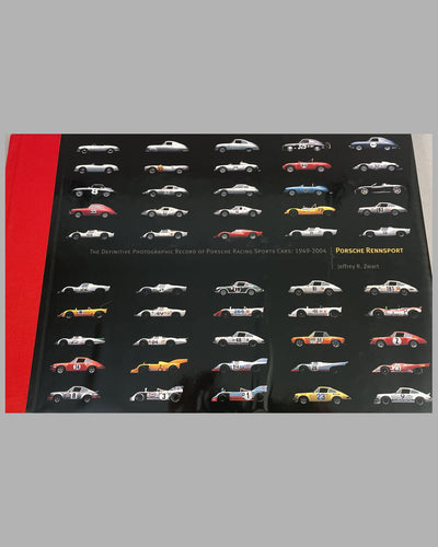 Porsche Rennsport book by Jeffrey R. Zwart, 2006, autographed by Gurney, Redman, Bell, Haywood, Maassen, & Linge 3