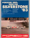 1983 1000 KM of Silverstone Porsche Victory Poster