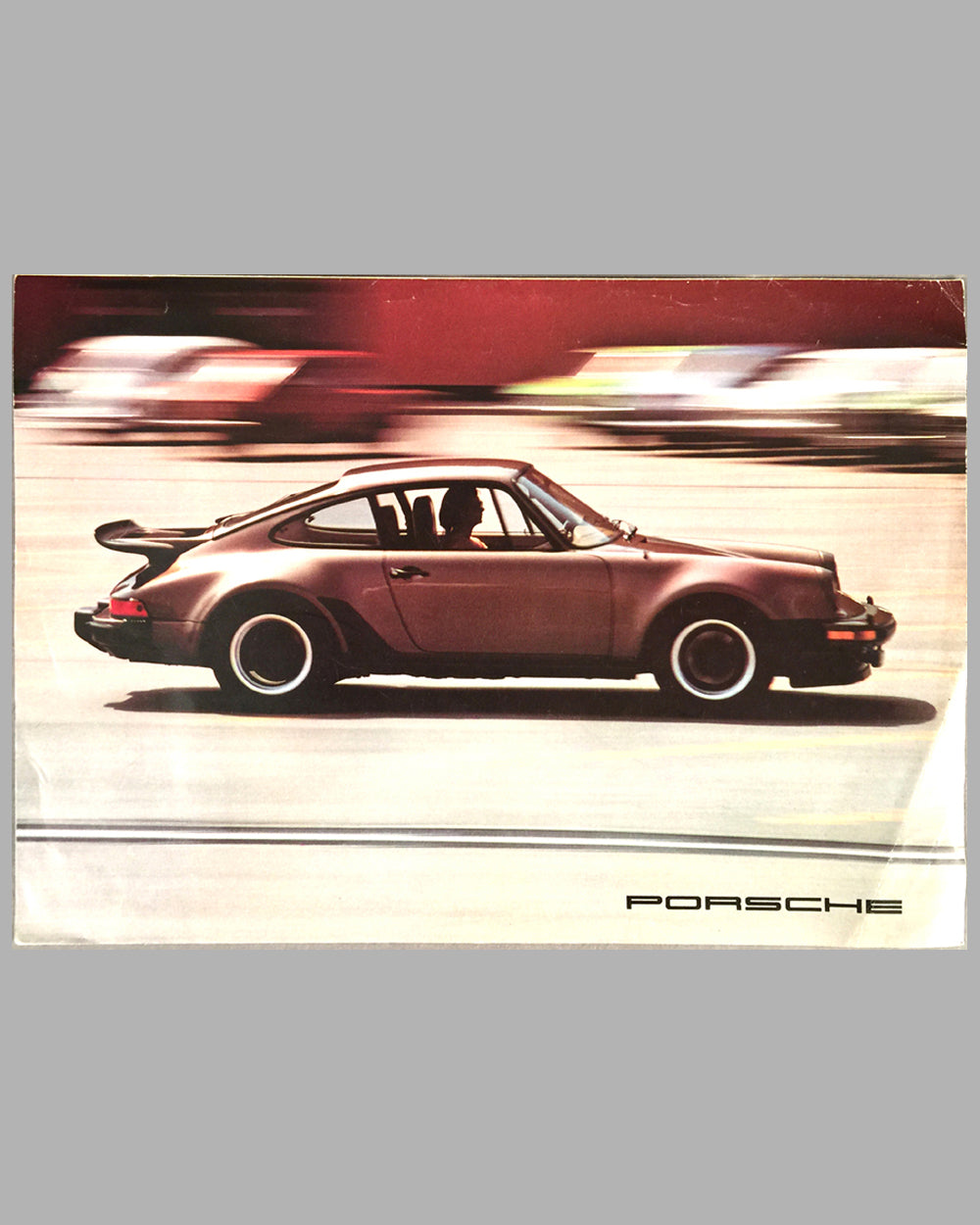 1976 Porsche full line factory sales brochure