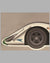 1969 Porsche 908 cutout print on board, autographed by Brian Redman 3