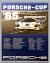 1985 Porsche Cup Champions Victory Poster