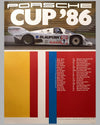 1986 Porsche Cup Victory Poster