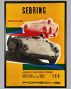 Porsche Sebring poster by Strenger