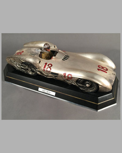 Quicksilver featuring Fangio bronze sculpture by Stanley Wanlass, 1988 Limited Edition