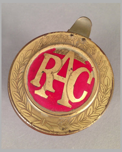 Royal Automobile Club 1922-1923 member’s cup 5