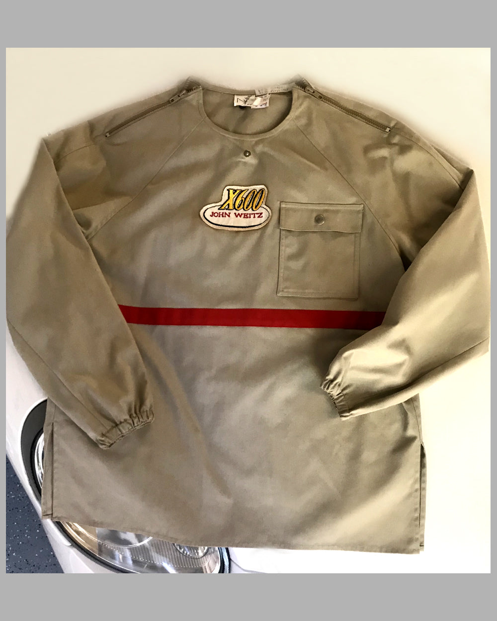 John Weitz prototype driving suit 2