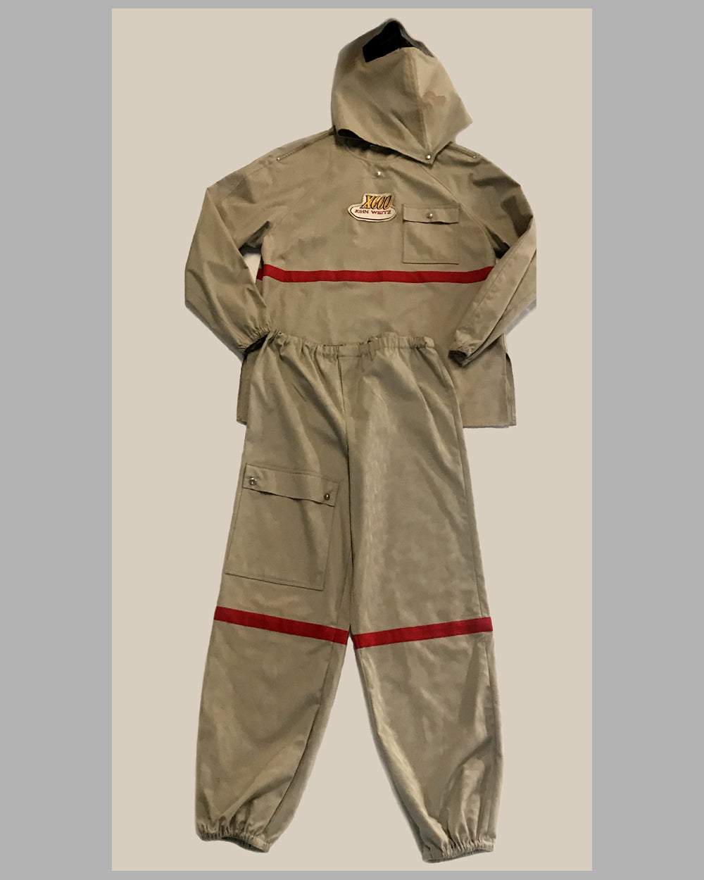 John Weitz prototype driving suit