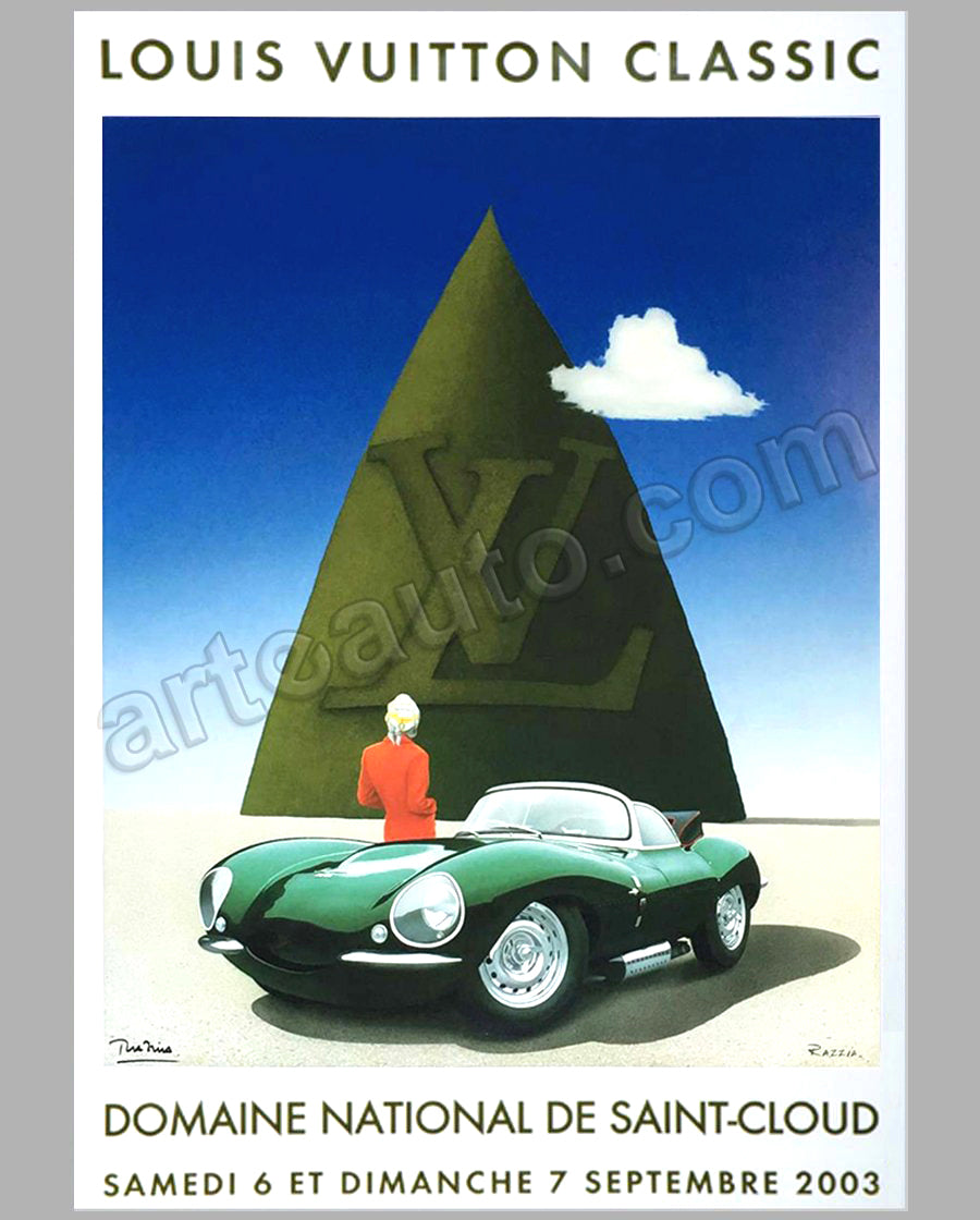 Louis Vuitton Classic Concours d’Elegance St Cloud 2003 large poster by Razzia