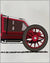 1906 Renault 13 liter Grand Prix car large print, 1970’s 4