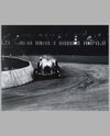 1930's René Dreyfus in his Bugatti T59, b&w Autographed Photograph