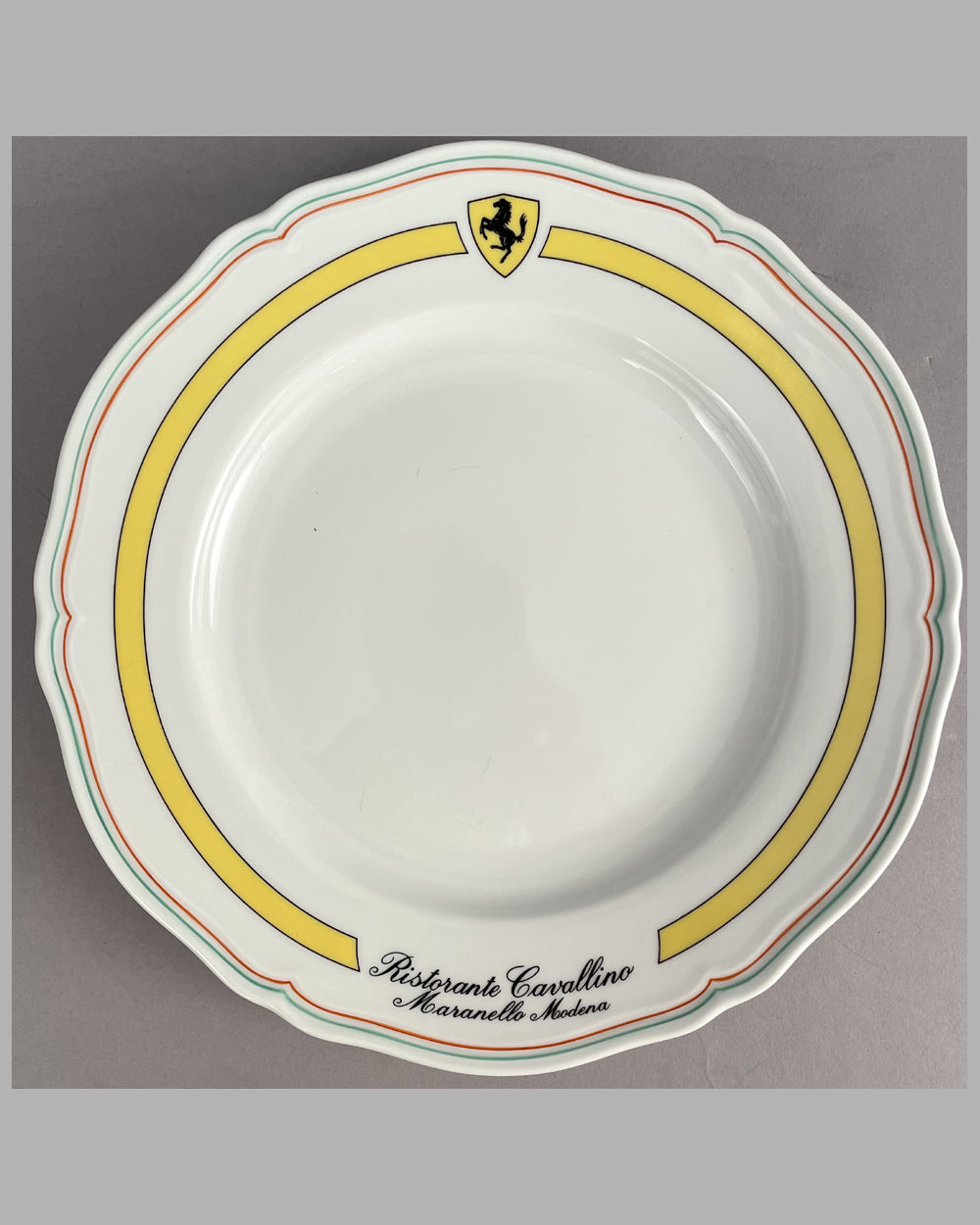 Ristorante Cavallino - Maranello Modena Italy dinner plate