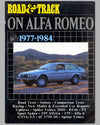 Three Road & Track on Alfa Romeo books by Brooklands 3