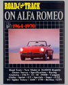 Three Road & Track on Alfa Romeo books by Brooklands 4